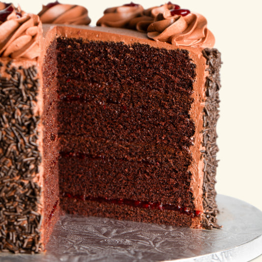 Chocolate Raspberry Cake