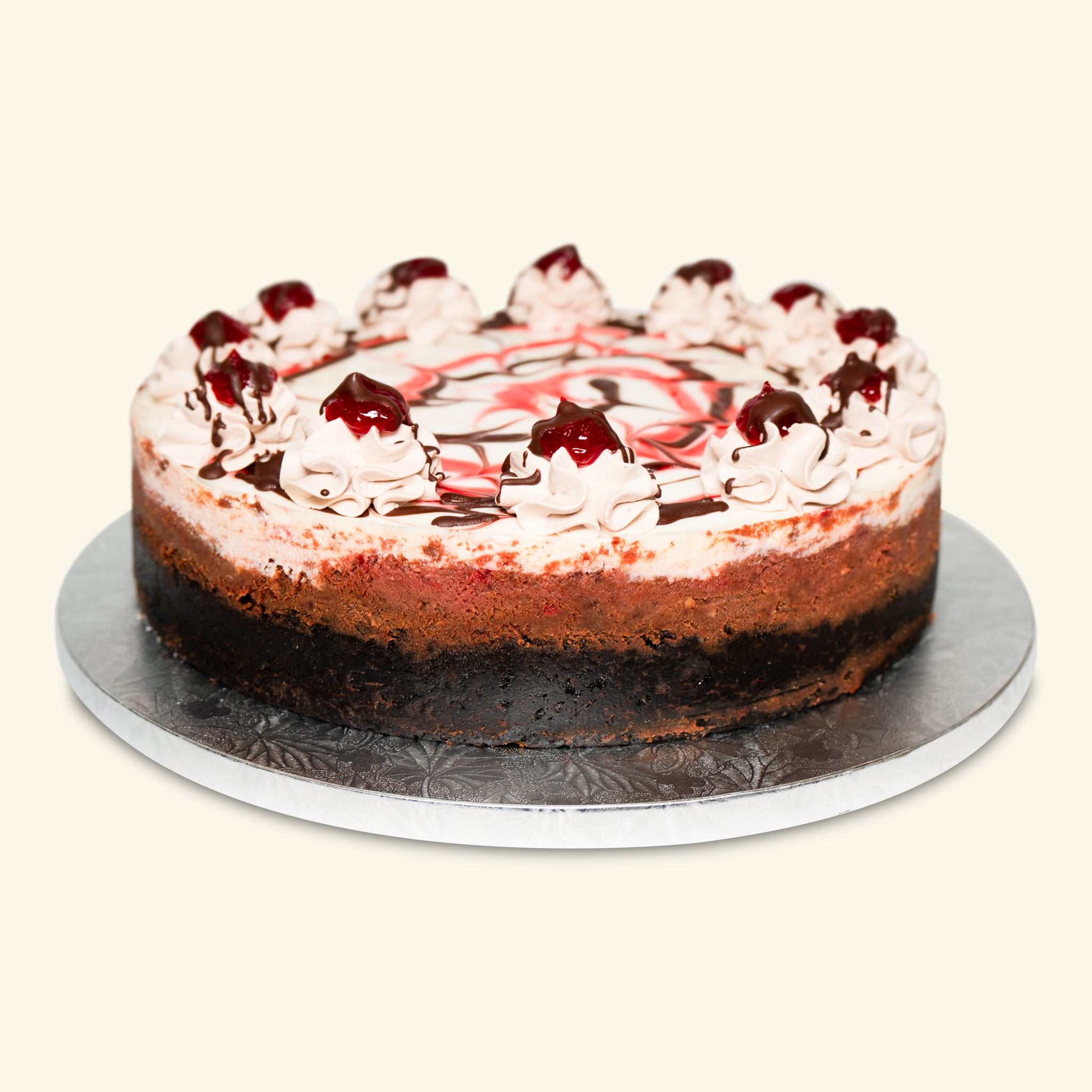 Chocolate Raspberry Cheesecake