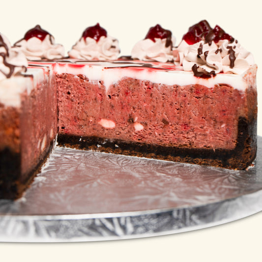 Chocolate Raspberry Cheesecake